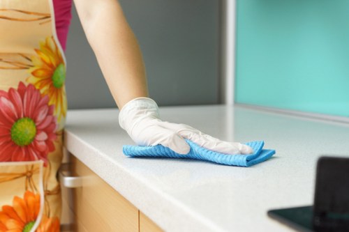 A cleaned carpet showing fresh fibres in a Wanstead property