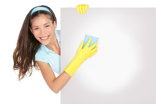 Cleaner handling service risks and liability considerations during carpet treatment